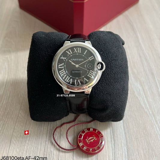 Ballon de Cartier - 42mm / preto