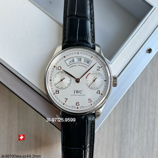 IWC Annual Calendar - 44mm / com rose