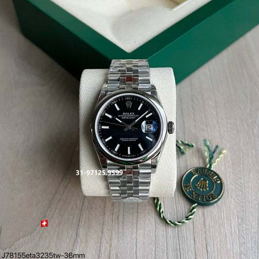 Rolex Datejust - 36mm / preto