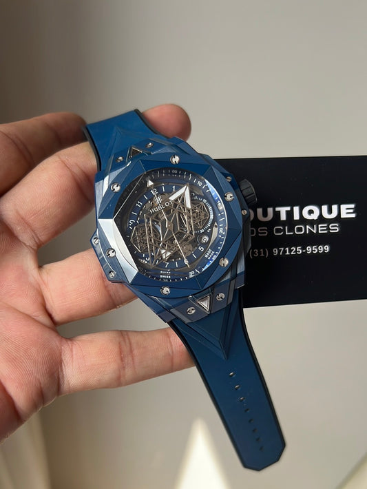 Hublot sang bleu