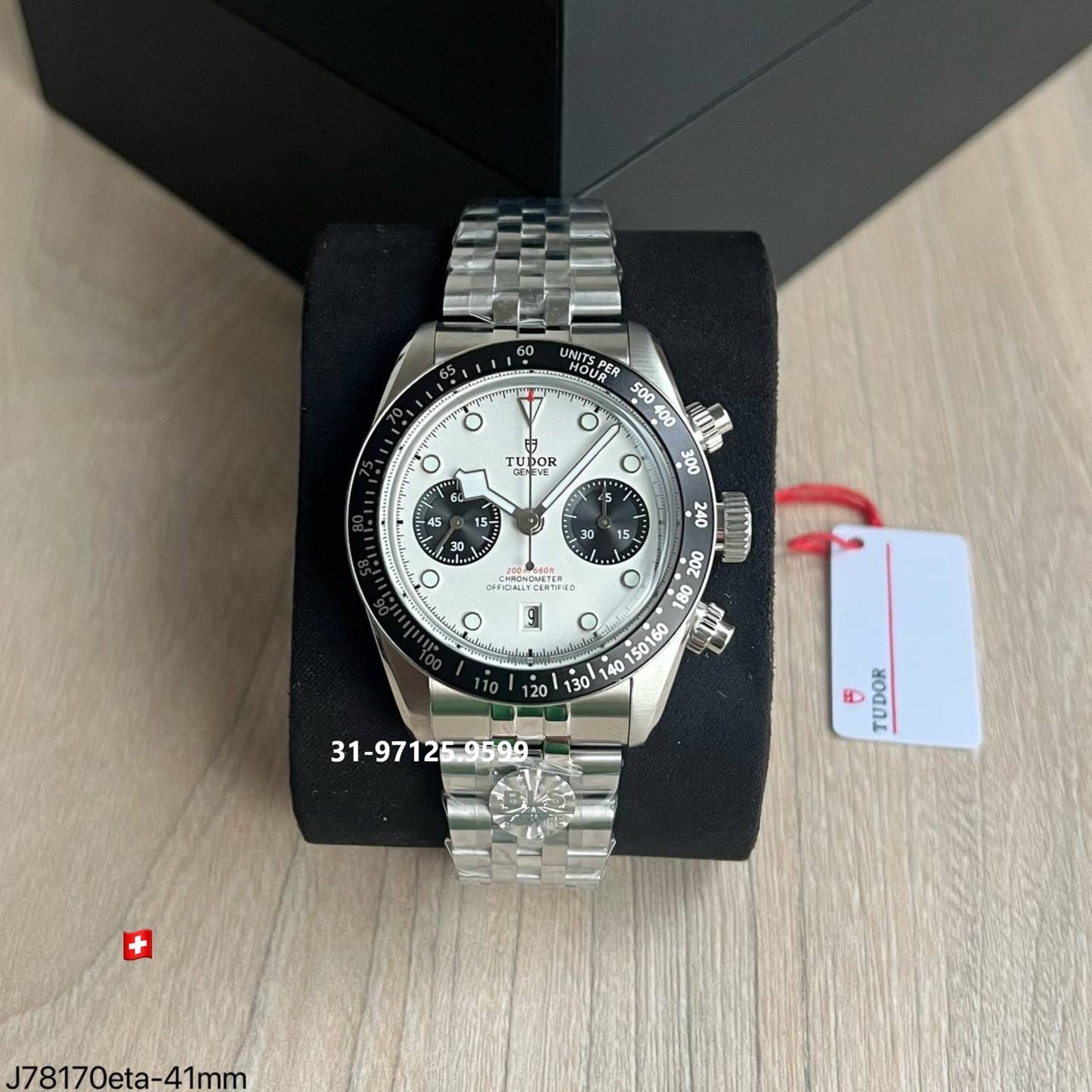 Tudor - 41mm ( com 2 pulseiras )