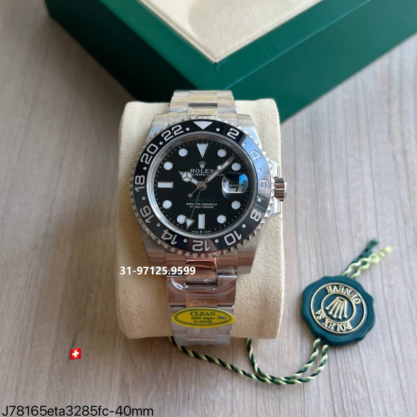 Rolex GMT - Fábrica Clean