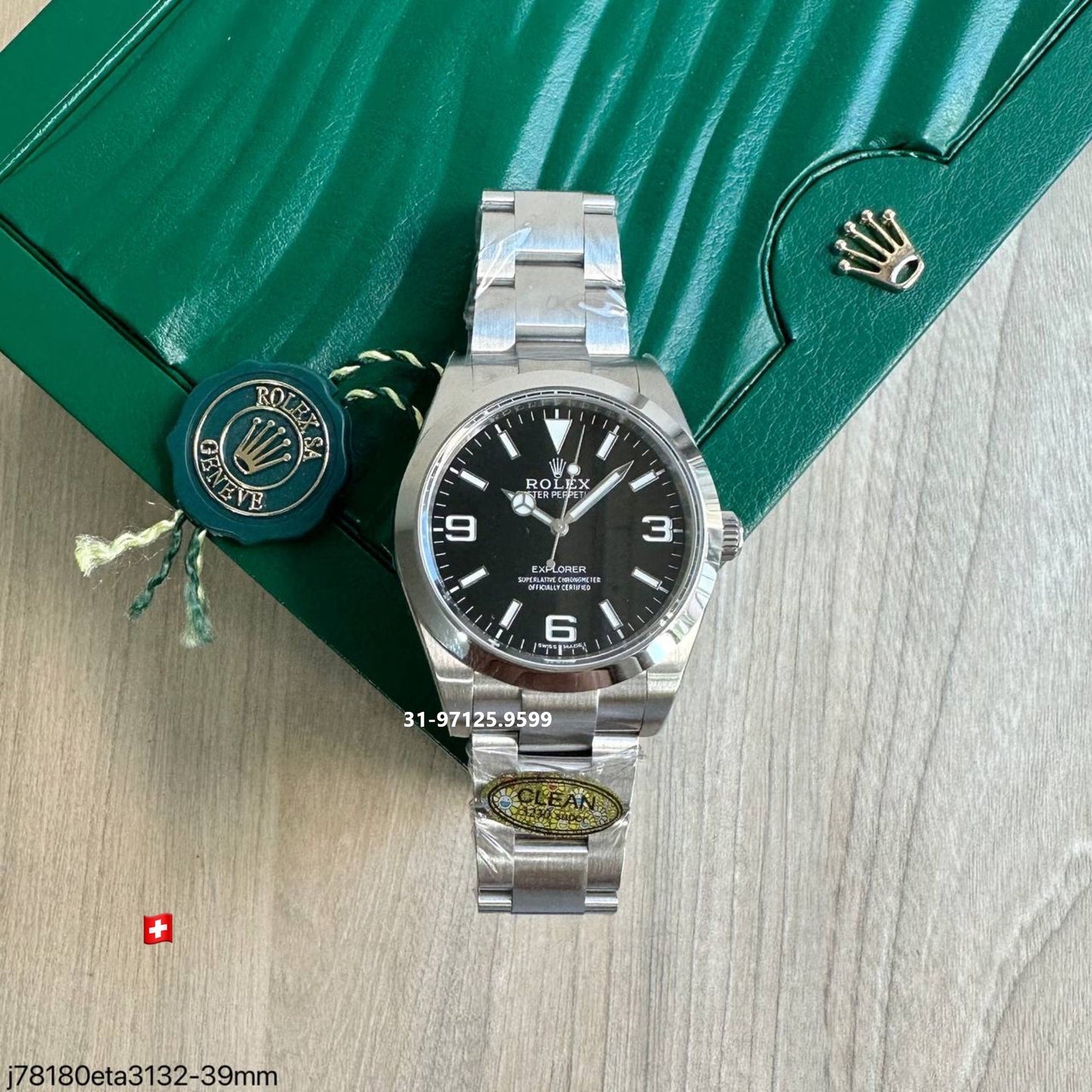 Rolex Explorer I - Fábrica Clean