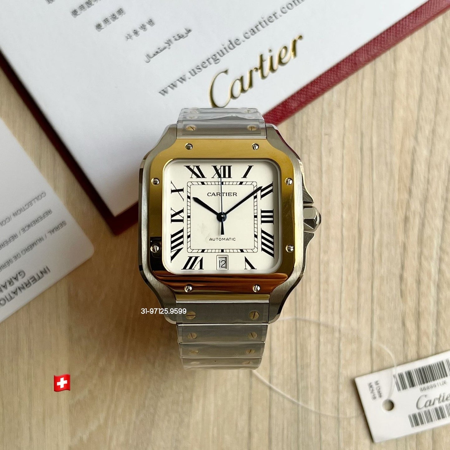 Santos de Cartier - G / 39,8mm