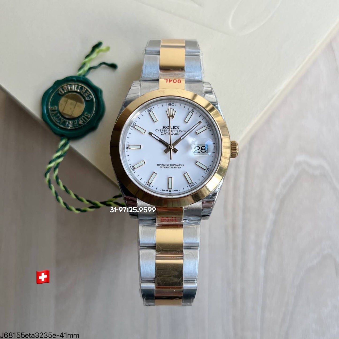 Rolex Datejust - 41mm / Misto Gold