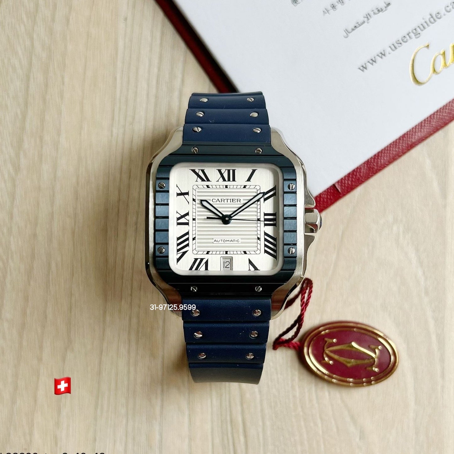 Santos de Cartier - G / 39,8mm