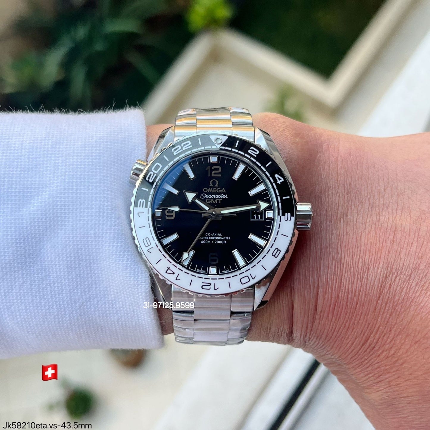 Omega GMT Planet Ocean - 43,5mm