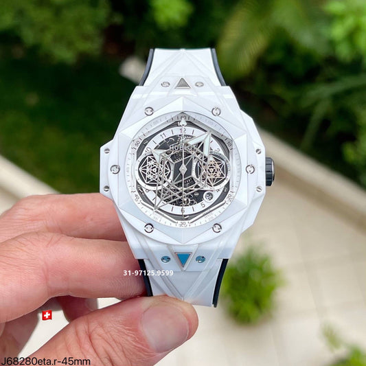 Hublot sang bleu