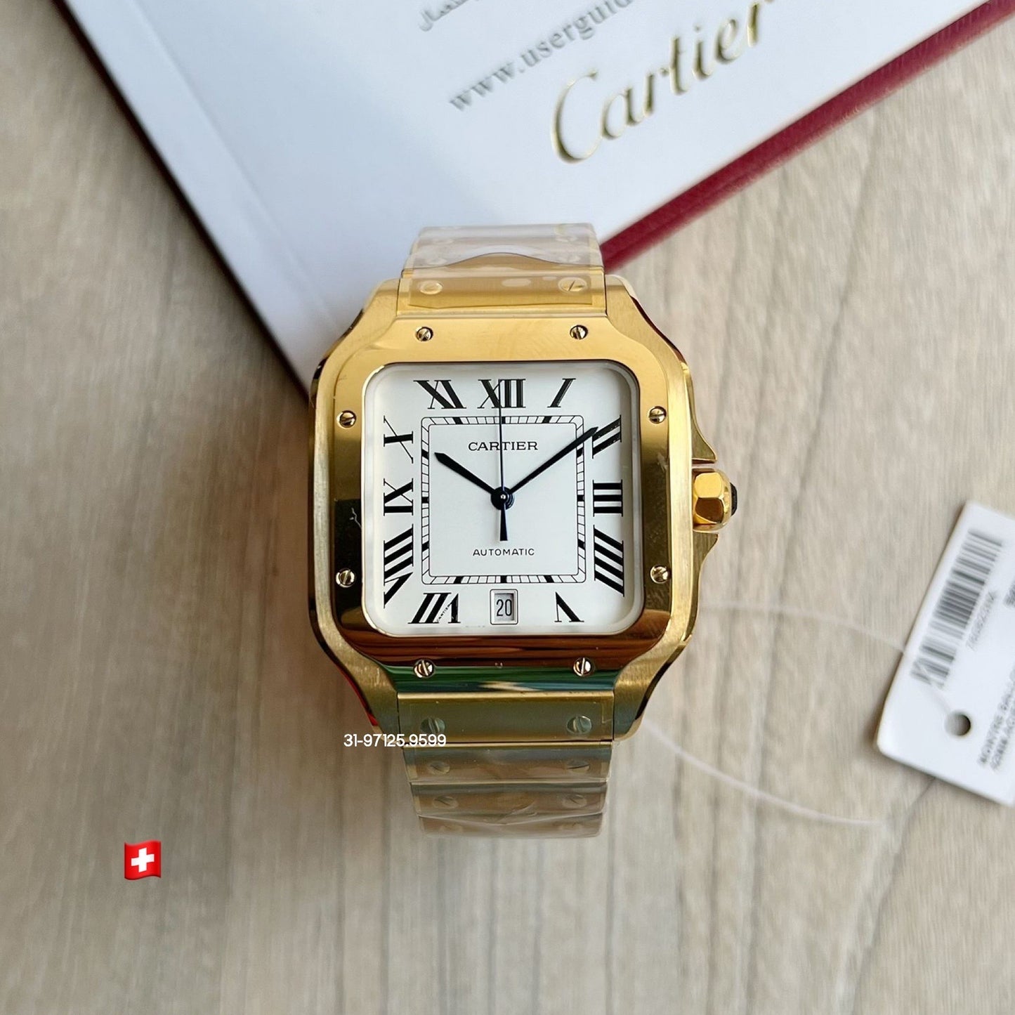 Santos de Cartier - G / 39,8mm
