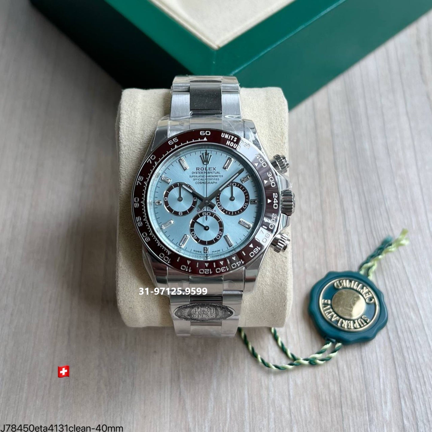Rolex Daytona - 4131 / com pedra