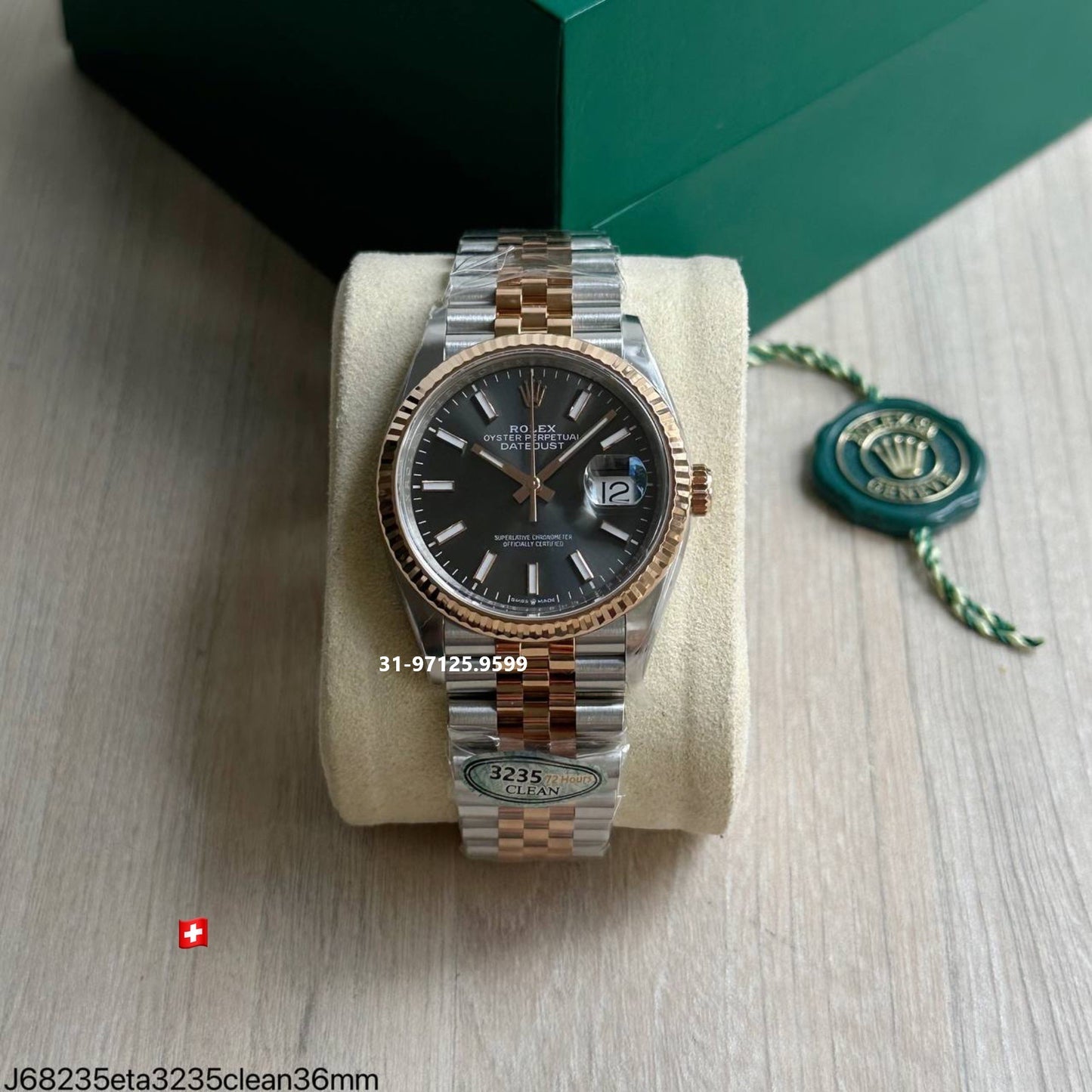 Rolex Datejust / Fábrica Clean - 36mm