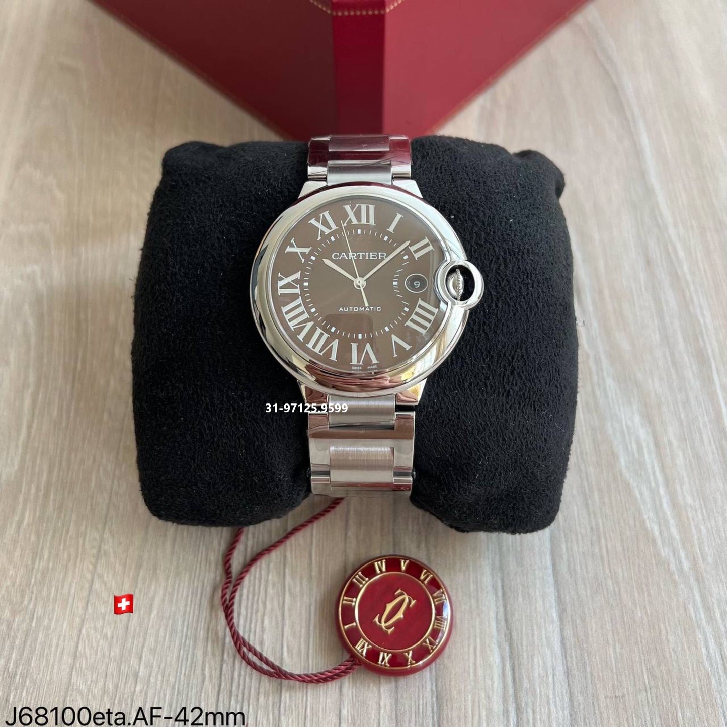 Ballon de Cartier - 42mm / Marrom
