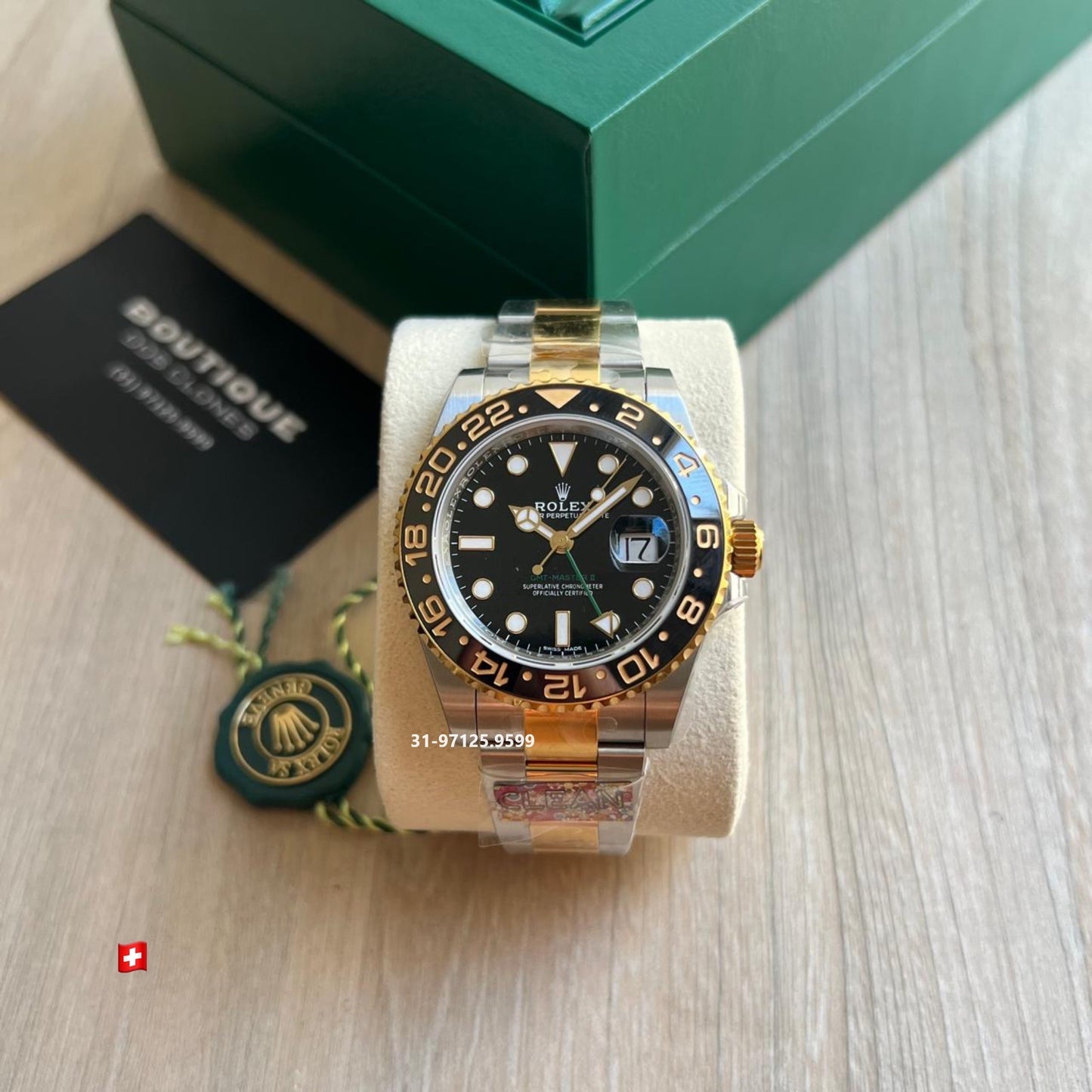 Rolex GMT - misto dourado