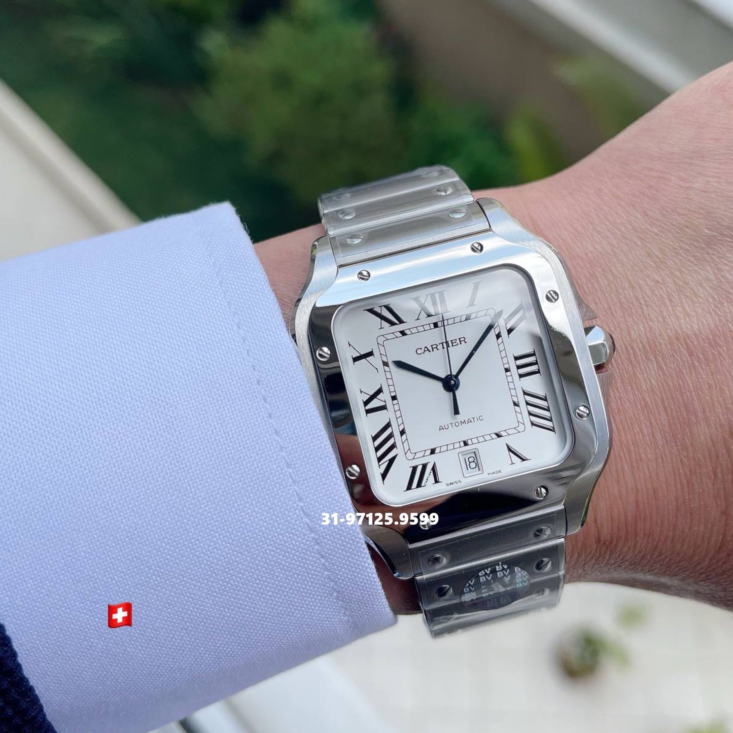 Santos de Cartier - G / 39,8mm