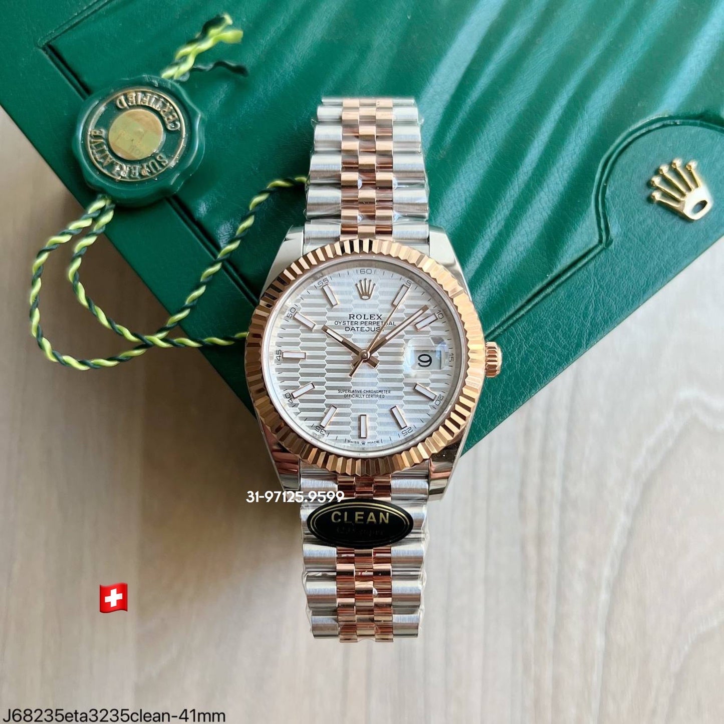 Rolex Datejust - 41mm / Misto Gold - modelo novo