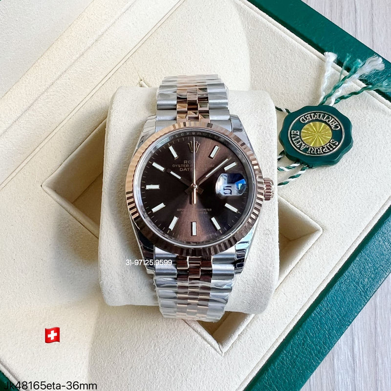 Rolex Datejust - 36mm / Misto Rose