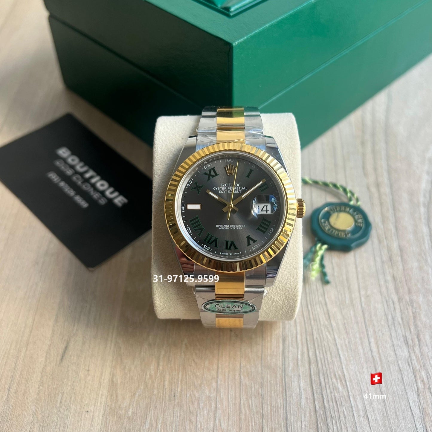 Rolex Datejust - 41mm / Clean - misto ouro