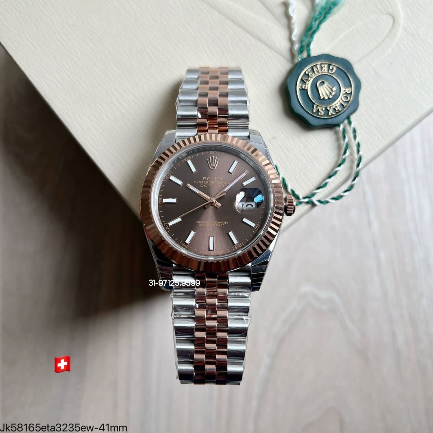 Rolex Datejust - 41mm / Misto Rose