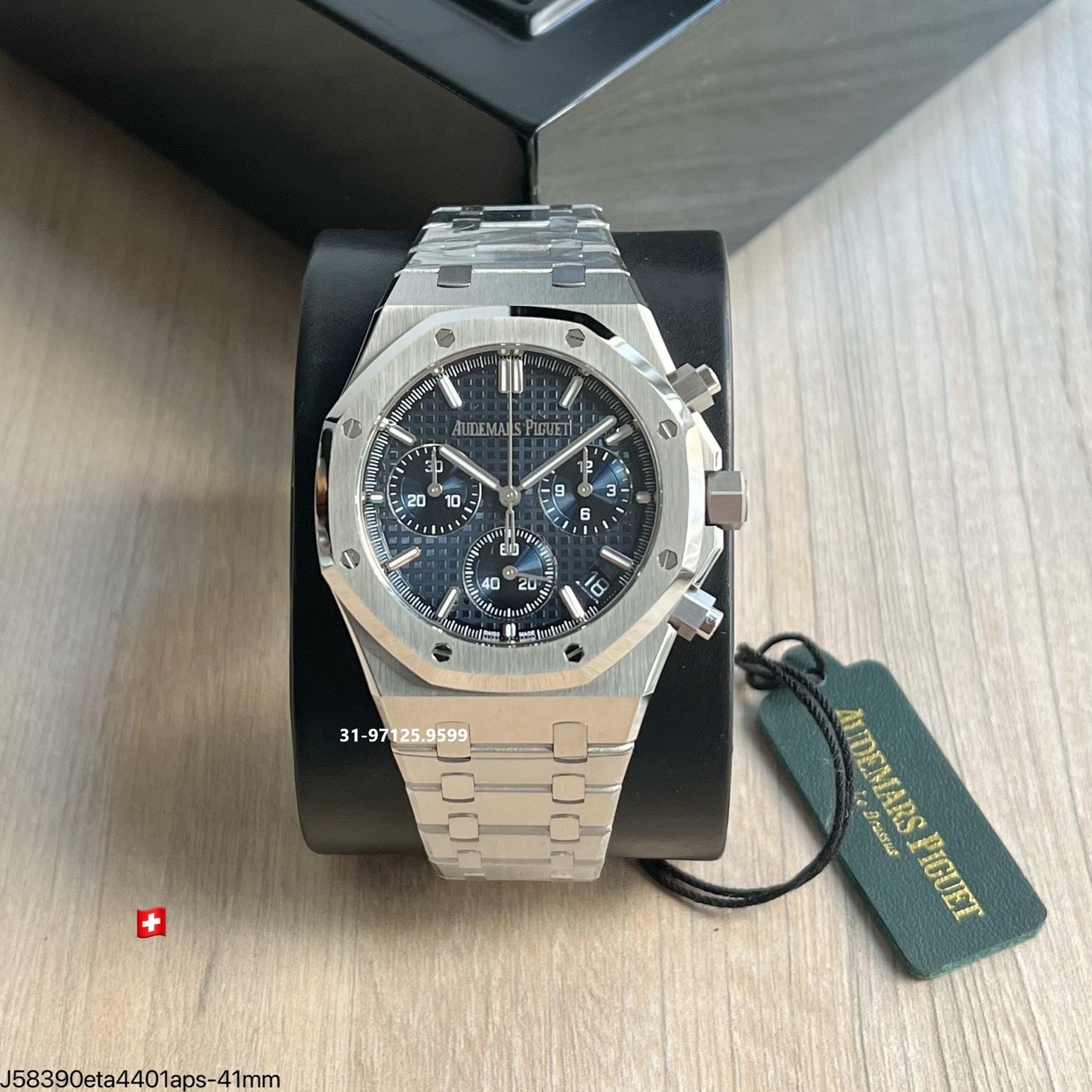 Audemars Piguet - 41mm / Fábrica APS - azul