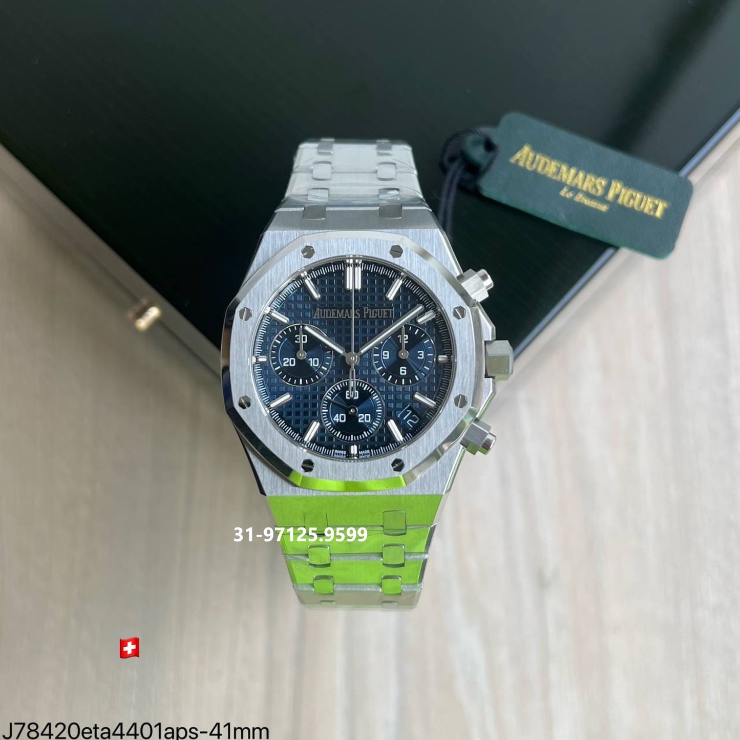 Audemars Piguet - 41mm / Fábrica APS - azul