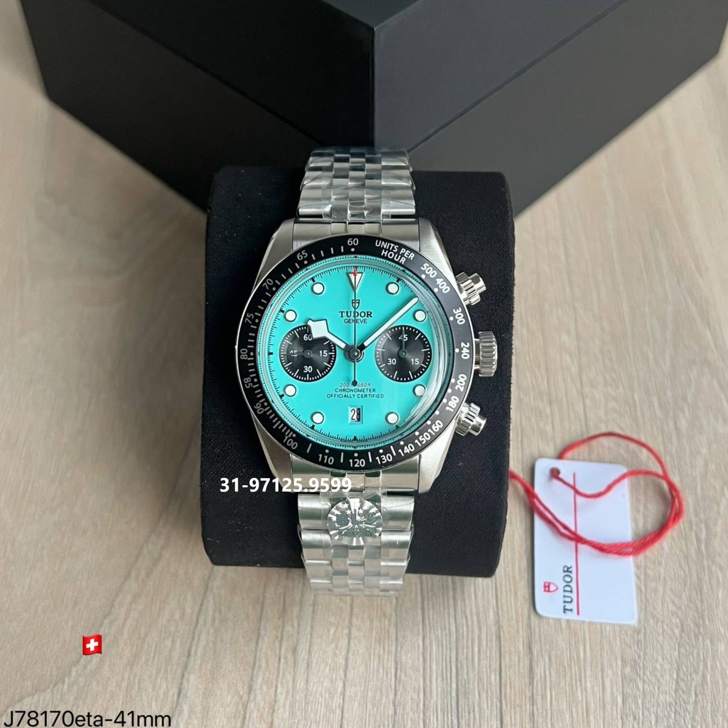 Tudor - 41mm ( com 2 pulseiras )