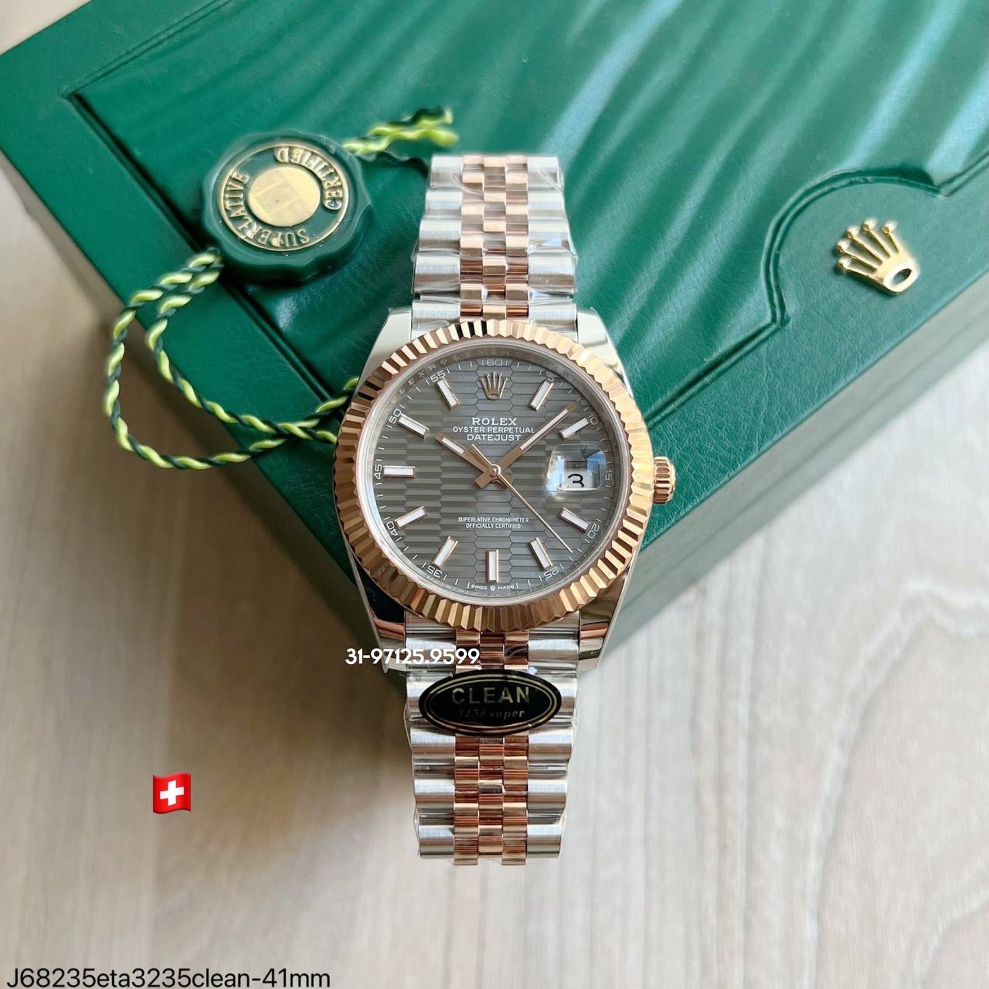 Rolex Datejust - 41mm / Misto Rose - modelo novo