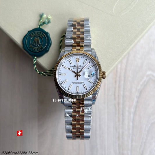 Rolex Datejust - 36mm / Misto Gold