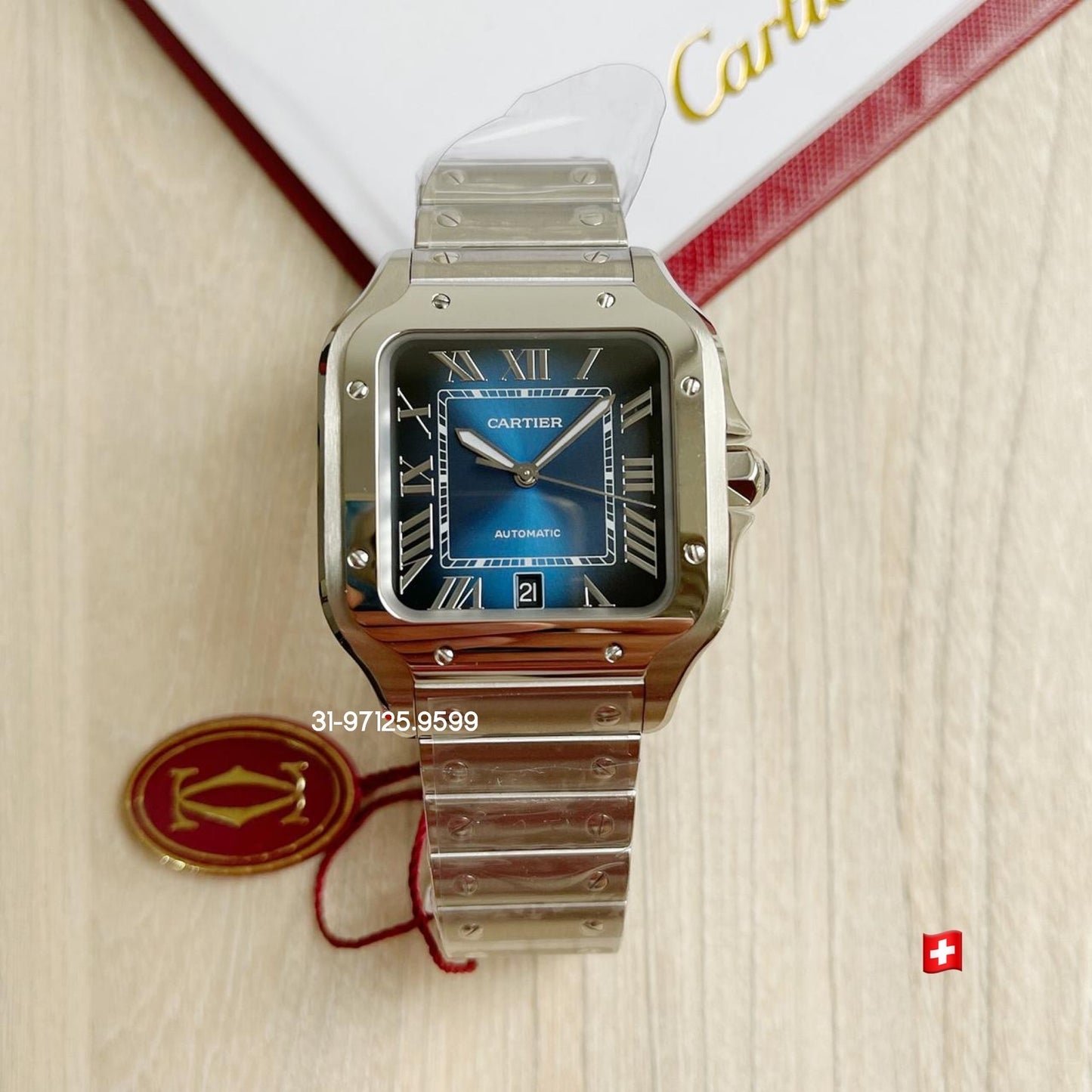 Santos de Cartier - G / 39,8mm