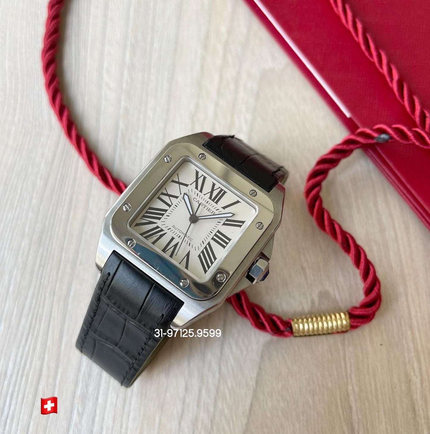 Santos de Cartier - M / 35,1mm