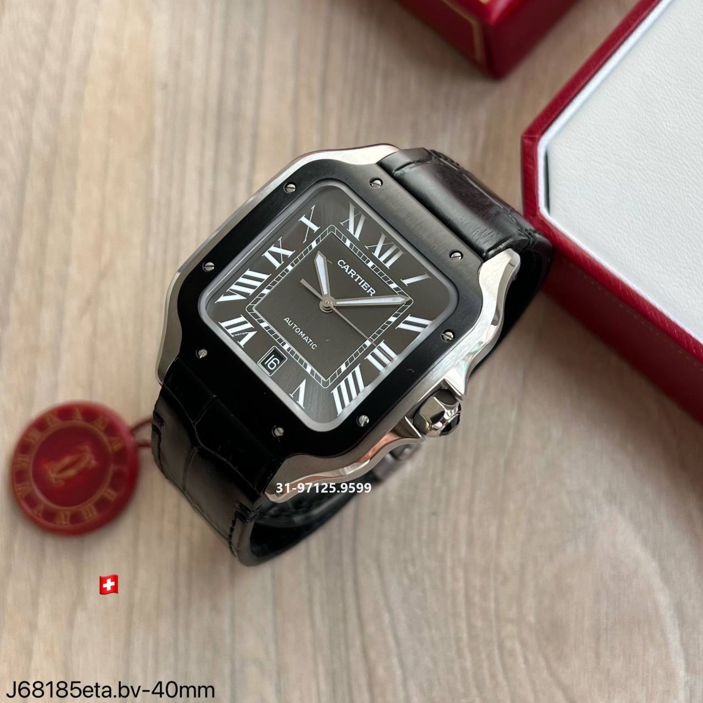 Santos de Cartier - G / 39,8mm