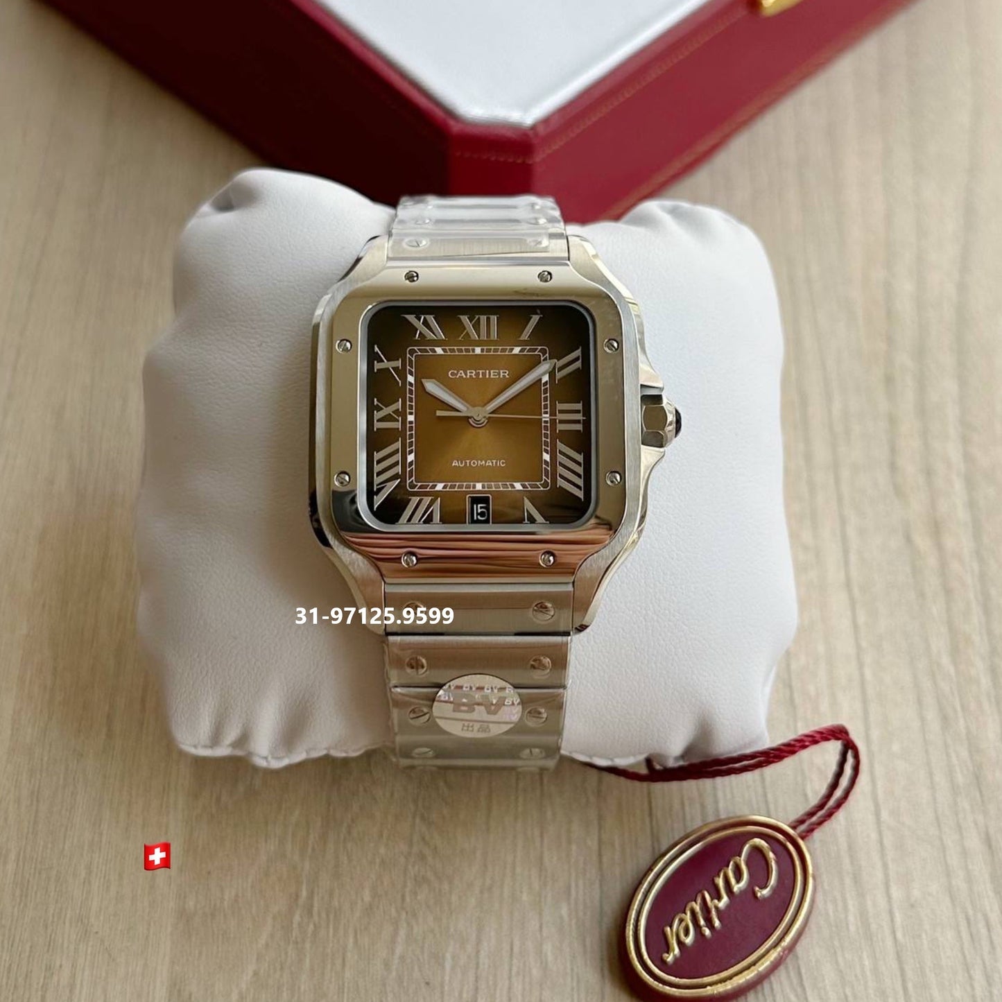 Santos de Cartier - G / 39,8mm