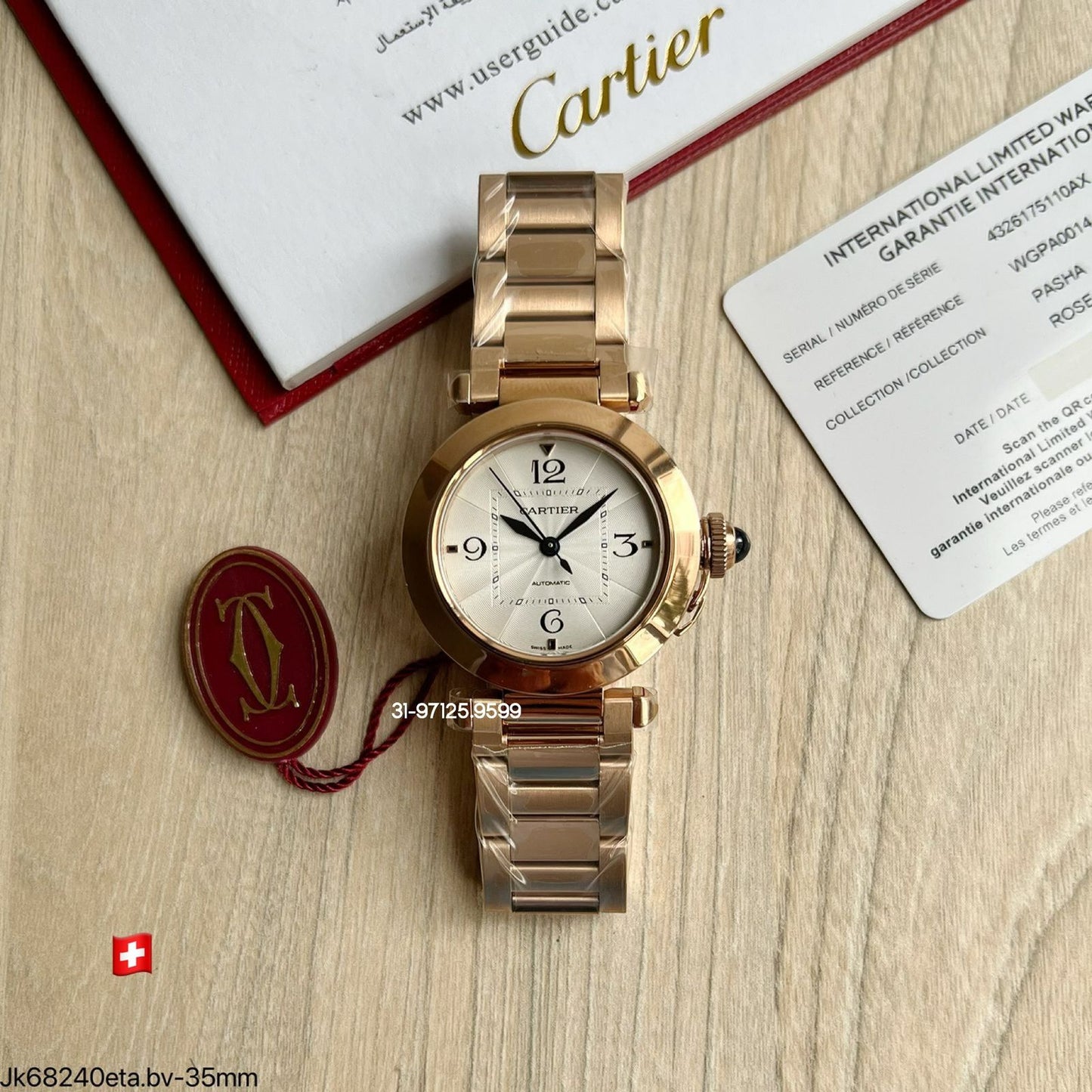 Pasha de Cartier 35mm