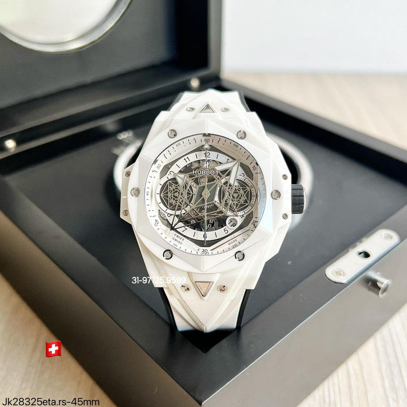 Hublot sang bleu